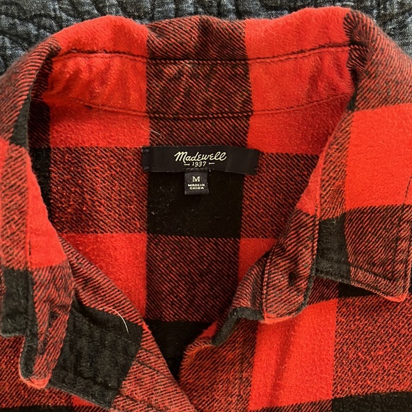 Madewell Women’s Flannel - Picture 3 of 3